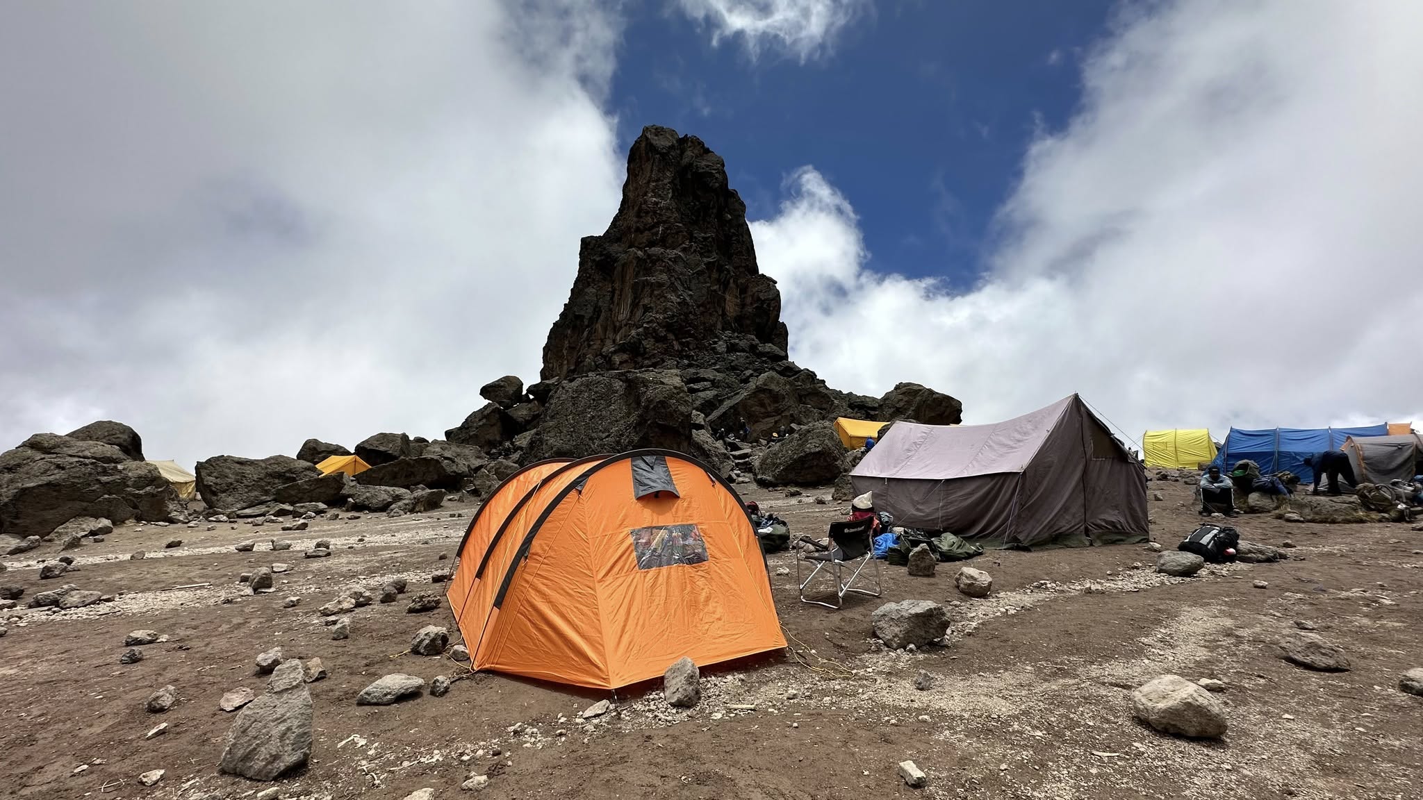 kilimanjaro camp and tents machame
