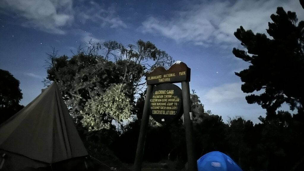 machame camp kilimanjaro