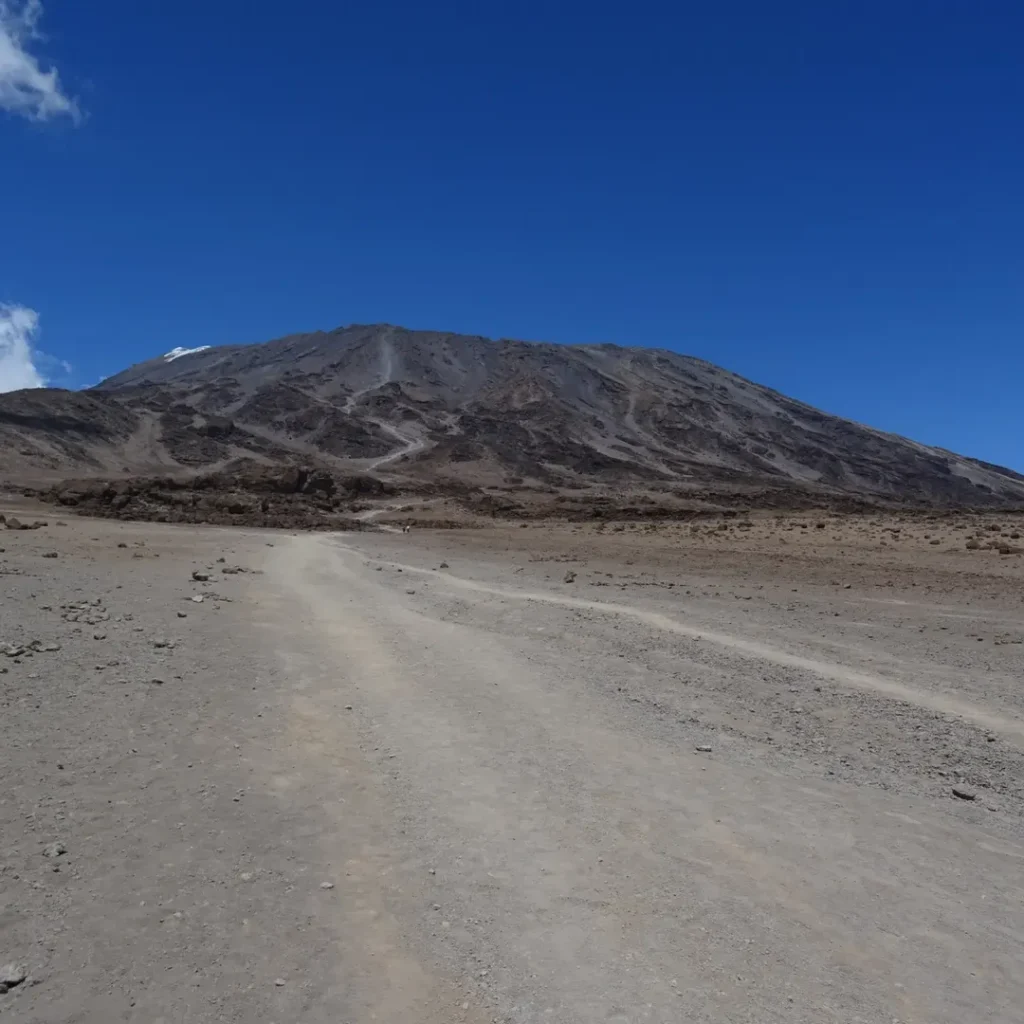 Kilimanjaro mountain rongai route path