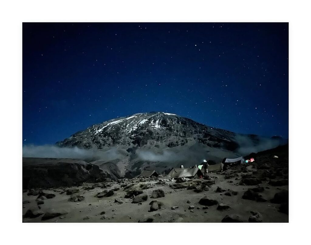 Kilimanjaro umbwe route hotels with 1000 stars night