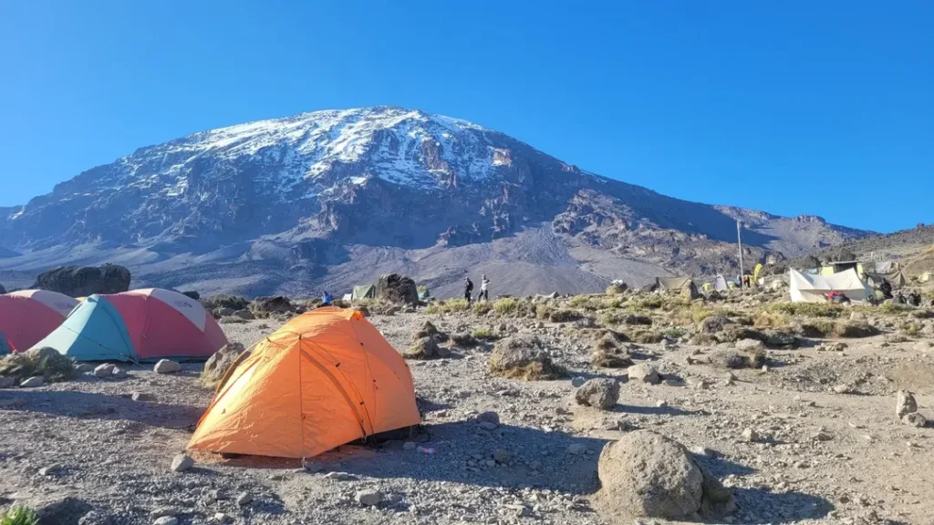 Machame route Kilimanjaro tend
