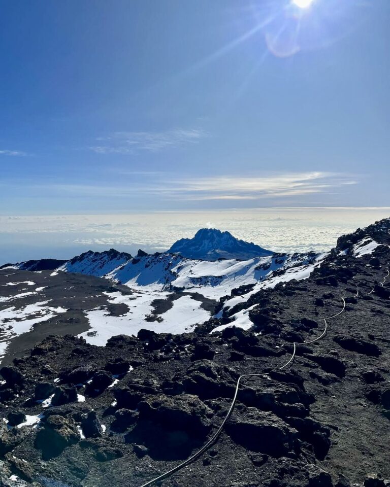 Rocky and Snowly Trail kilimanjaro