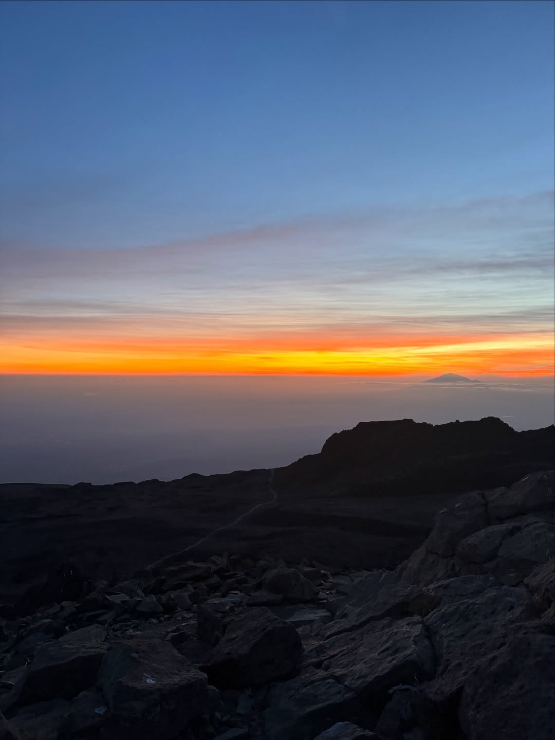 sunrise mount kilimanjaro