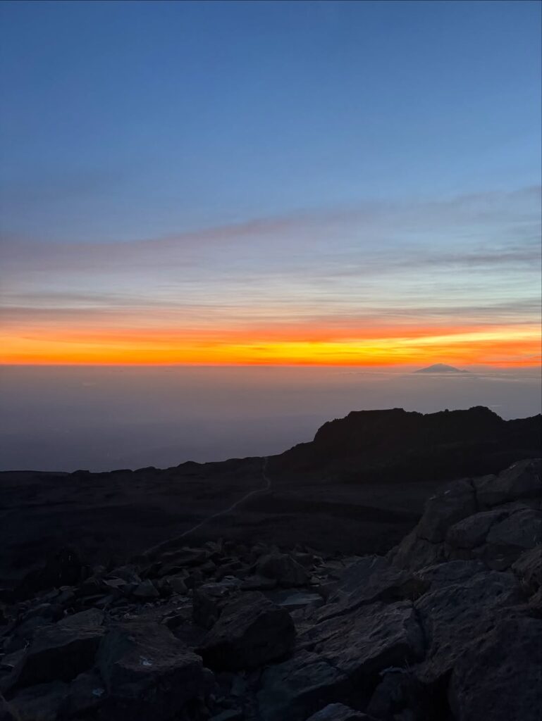 sunrise mount kilimanjaro