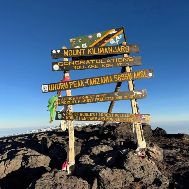 uhuru peak 5895m