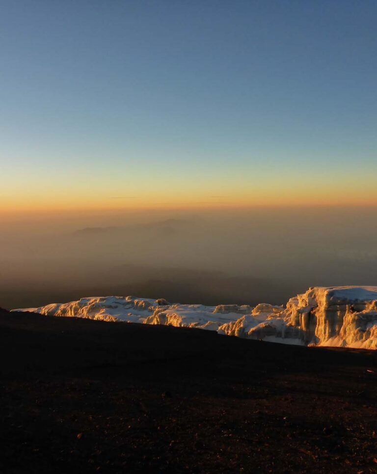 Kilimanjaro Lemosho Route snow