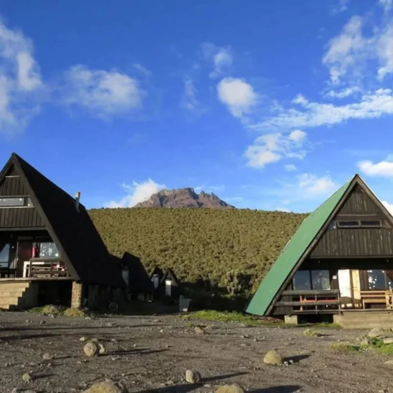 Marangu Route Kilimanjaro rest area houses