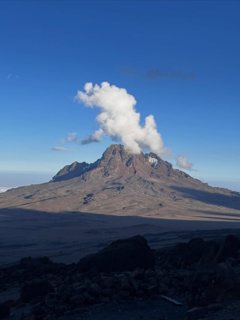 Uhuru Peak Kilimanjaro mount view