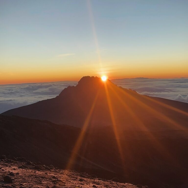 kilimanjaro sunset mount