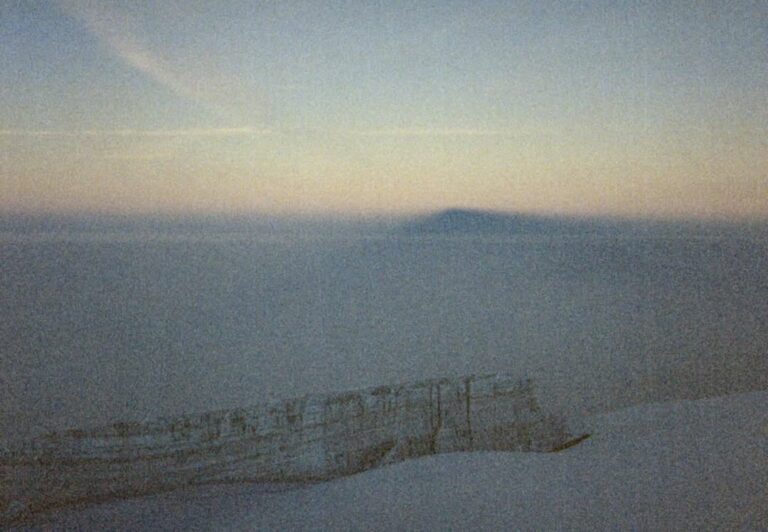 kilimanjaro umbwe route snow fog